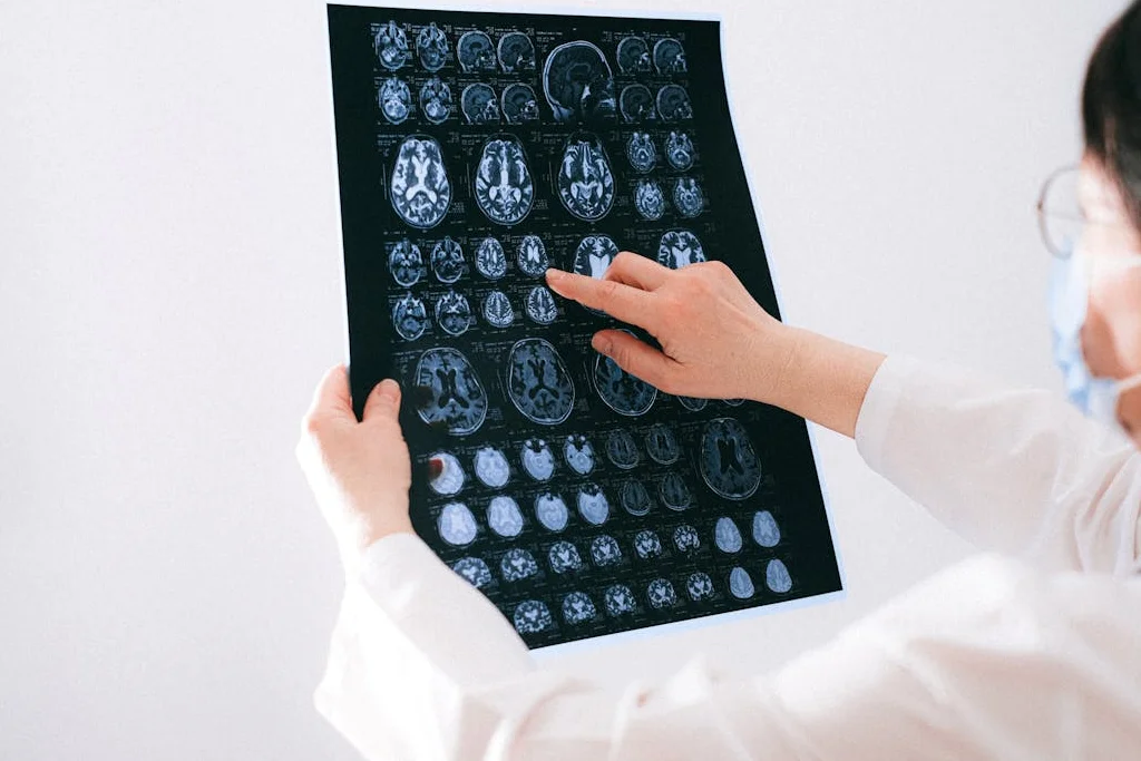 Pulmonologist reviewing a patient's respiratory care